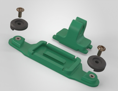 hydros_montageplatte_oktopus_single_gruen